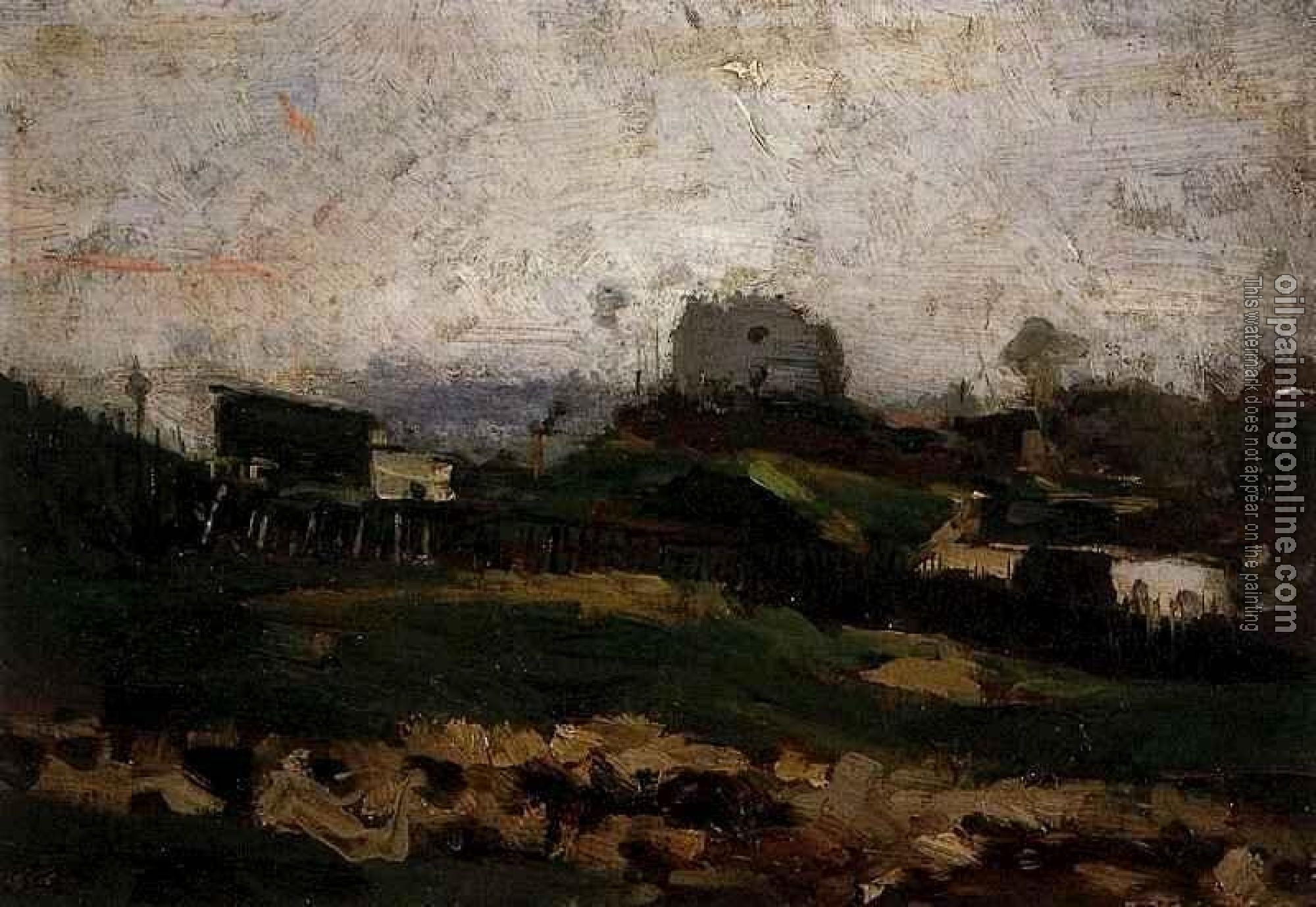 Gogh, Vincent van - View of Montmartre with Quarry